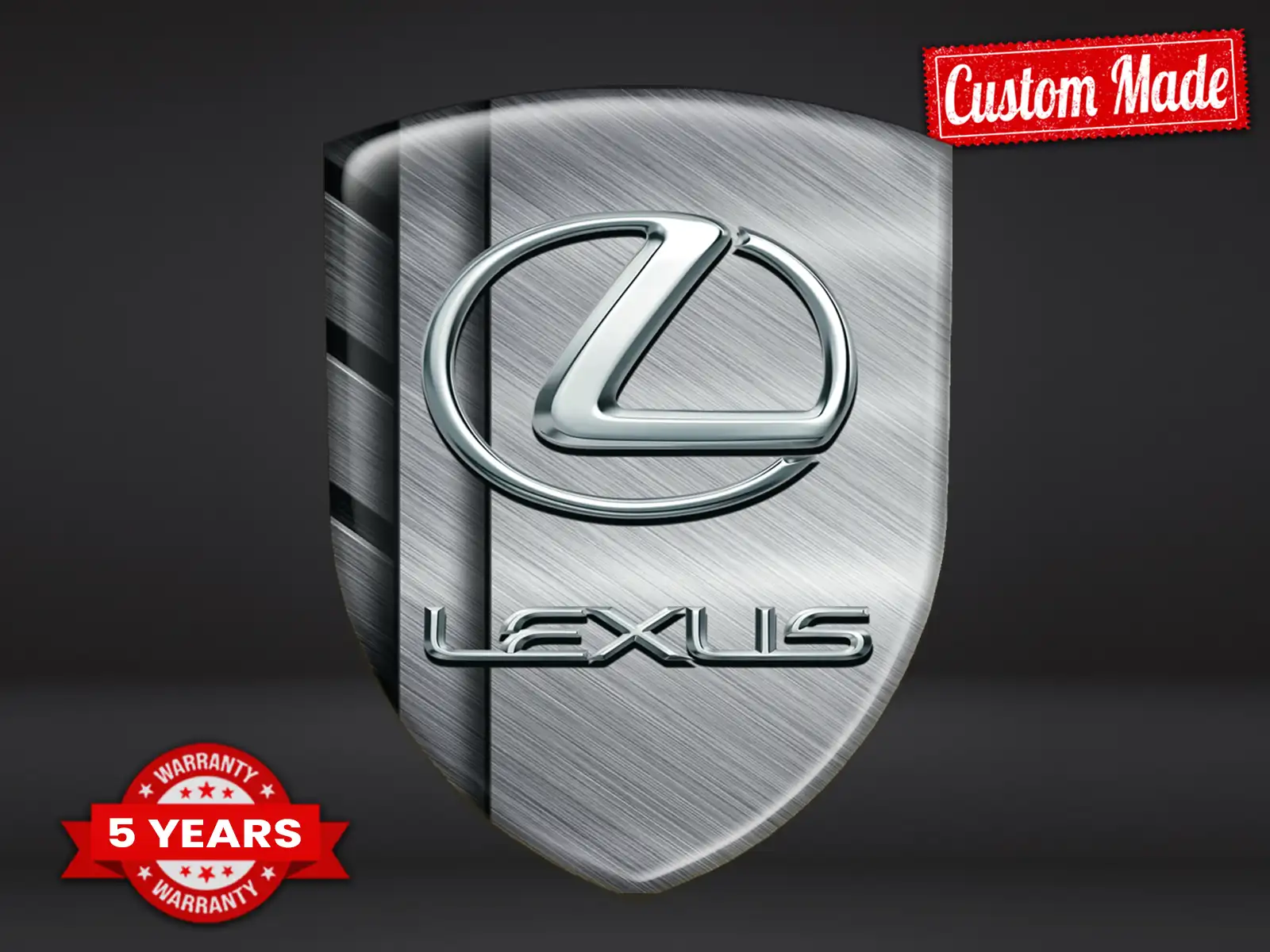 Lexus Autoaufkleber Robust Stern Hochwertig